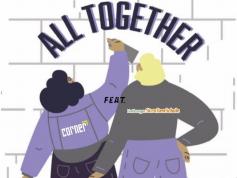 Sprayaktion &quot;All Together&quot; der Freiburger StraßenSchule