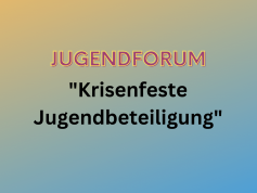 Einladung zum Jugendforum des Dachverbands der Jugendgemeinderäte BW